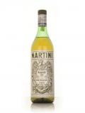 A bottle of Martini& Rossi Dry White Vermouth - 1980s