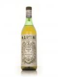 A bottle of Martini& Rossi Dry White Vermouth - 1980s