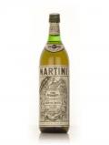 A bottle of Martini& Rossi Extra Dry White Vermouth 1l - 1970s