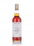 A bottle of Master of Malt 40 year Speyside