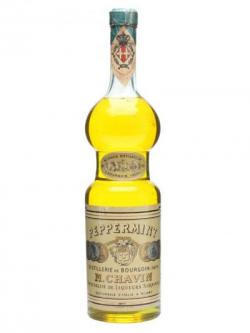 M.Chavin Peppermint Liqueur / Bot.1950s