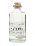 A bottle of Meteoro Mezcal Joven