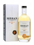 A bottle of Mezan 2005 Guyana Rum