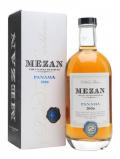 A bottle of Mezan 2006 Panama Rum