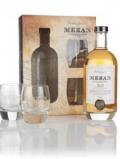 A bottle of Mezan Jamaica XO Gift Pack with 2x Glasses