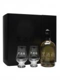 A bottle of Mikkeller Black& 2 Glasses Giftbox