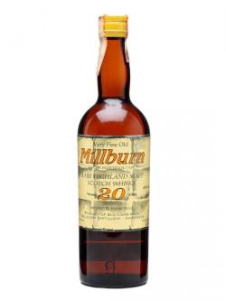 Millburn 1966 / 20 Year Old / Brown Glass Highland Whisky