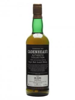 Millburn 1969 / 22 Year Old / Cadenhead's 150th Anniversary Highland Whisky