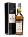 A bottle of Millburn 1975 / 25 Year Old Highland Single Malt Scotch Whisky