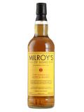 A bottle of Milroy's of Soho Blended Malt