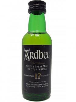 Ardbeg Islay Single Malt Miniature 17 Year Old