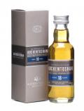 A bottle of Auchentoshan 18 Year Old Lowland Single Malt Scotch Whisky