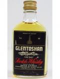 A bottle of Auchentoshan Glentoshan Miniature