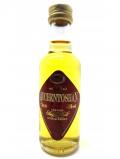 A bottle of Auchentoshan Lowland Single Malt Miniature 10 Year Old