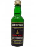 A bottle of Auchentoshan Pure Malt Miniature