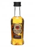 A bottle of Bacardi Oakheart Miniature