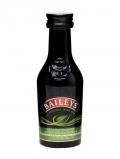 A bottle of Baileys Mint Chocolate Cream Liqueur Miniature