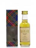 A bottle of Balblair Single Highland Malt Miniature 10 Year Old