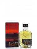 A bottle of Balblair Single Highland Malt Miniature 1989