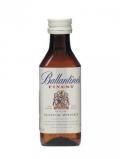 A bottle of Ballantines Finest Miniature