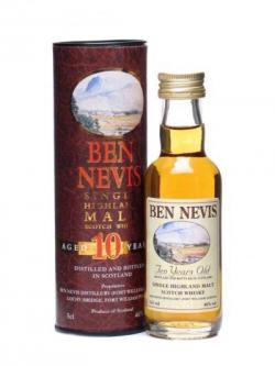 Ben Nevis 10 Year Old Miniature Highland Single Malt Scotch Whisky