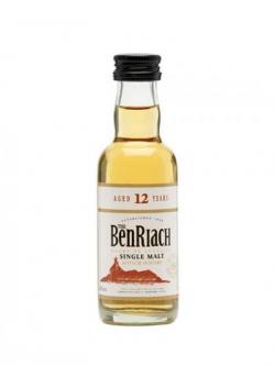Benriach 12 Year Old / Miniature Speyside Single Malt Scotch Whisky