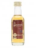 A bottle of Benromach 10 Year Old Miniature Speyside Single Malt Scotch Whisky