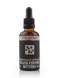 A bottle of Bitter Bastards Black Pepper Bitters