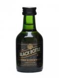 A bottle of Black Bottle Miniature Blended Scotch Whisky Miniature