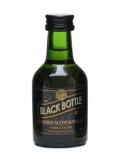 A bottle of Black Bottle Miniature Blended Scotch Whisky Miniature
