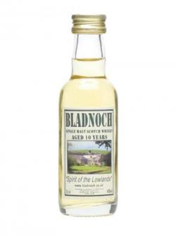 Bladnoch 10 Year Old Miniature Lowland Single Malt Scotch Whisky