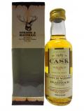 A bottle of Bladnoch Single Cask Miniature 1985 11 Year Old