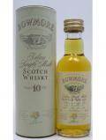 A bottle of Bowmore Islay Single Malt Miniature 10 Year Old