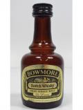 A bottle of Bowmore Islay Single Malt Miniature 12 Year Old