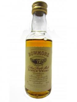 Bowmore Islay Single Malt Miniature 1965