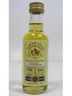 Bowmore Islay Single Malt Miniature 1968 35 Year Old