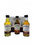 A bottle of Bowmore Miniature Distillers Collection