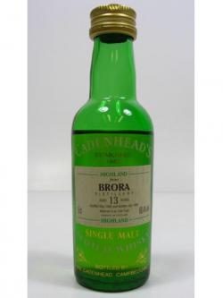 Brora Silent Single Highland Malt Miniature 1982 13 Year Old