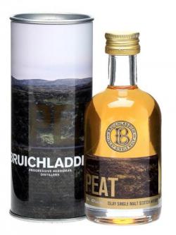 Bruichladdich Peat Miniature Islay Single Malt Scotch Whisky