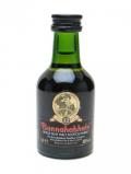 A bottle of Bunnahabhain 12 Year Old Miniature Islay Single Malt Scotch Whisky