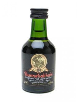 Bunnahabhain 12 Year Old Miniature Islay Single Malt Scotch Whisky