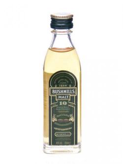 Bushmills 10 Year Old Mini Miniature