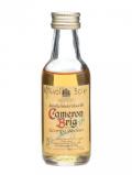 A bottle of Cameron Brig Miniature / Bot.1980s Single Grain Scotch Whisky