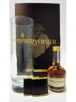 Cognac Brandy Courvoisier Miniature Glass Gift Set