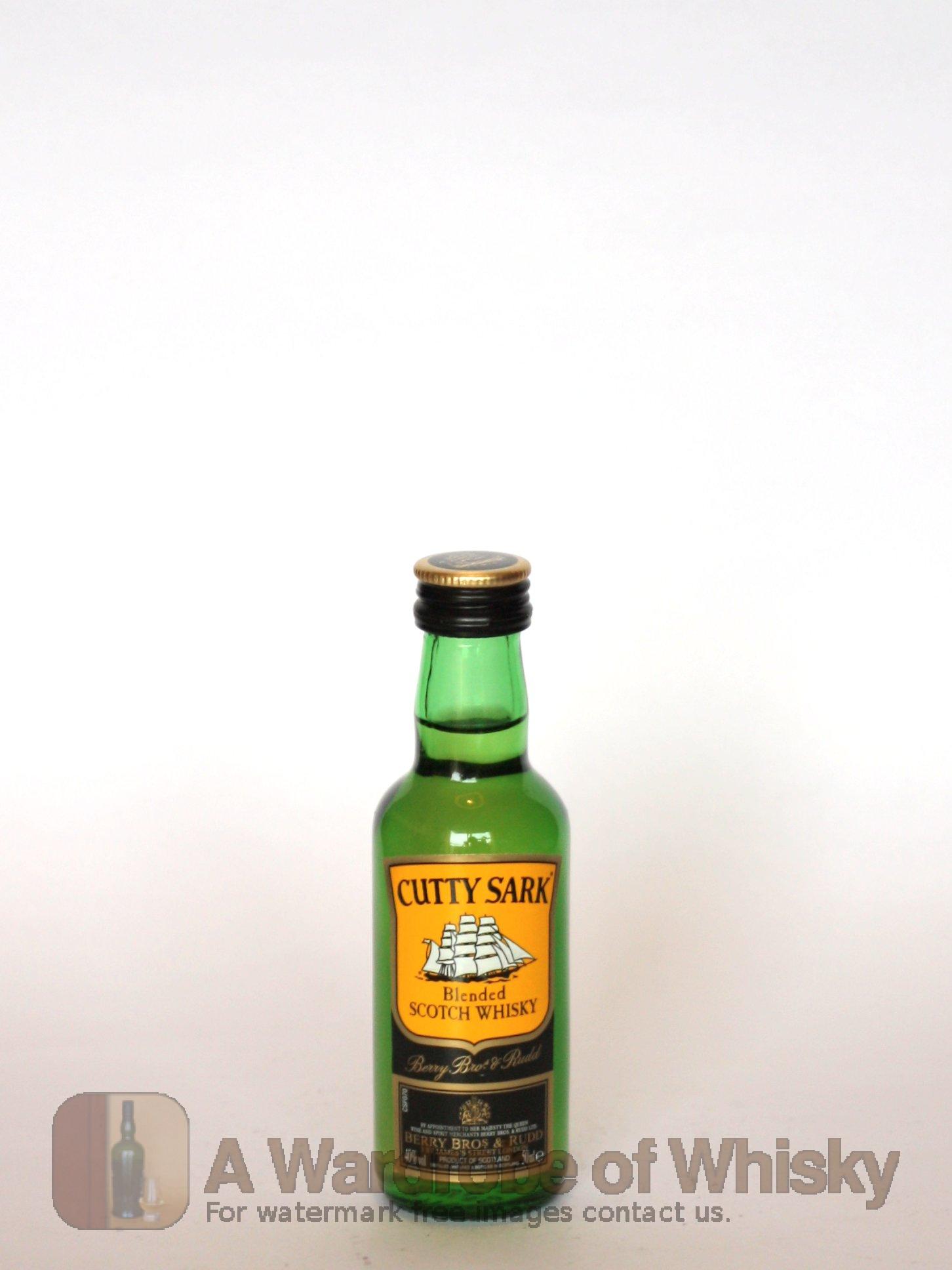 Miniature Of Cutty Sark Blended Whisky Cutty Sark Whisky Ratings Reviews
