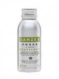 A bottle of Danzka Grapefruit Vodka Miniature