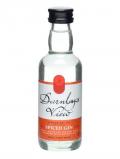 A bottle of Darnley's View Spiced Gin Miniature
