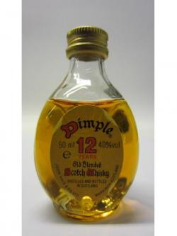 Dimple Old Blended Scotch Miniature 12 Year Old
