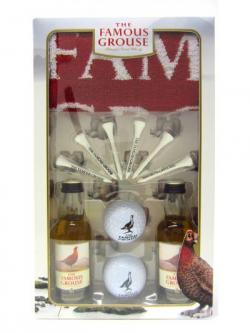 Famous Grouse 2 X Miniatures Golf Gift Set