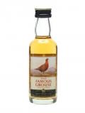 A bottle of Famous Grouse Miniature Blended Scotch Whisky